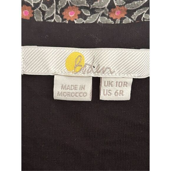 Boden Long Sleeve Empire Jersey Women's Tea Dress Multicolored Size 6R - Picture 5 of 6